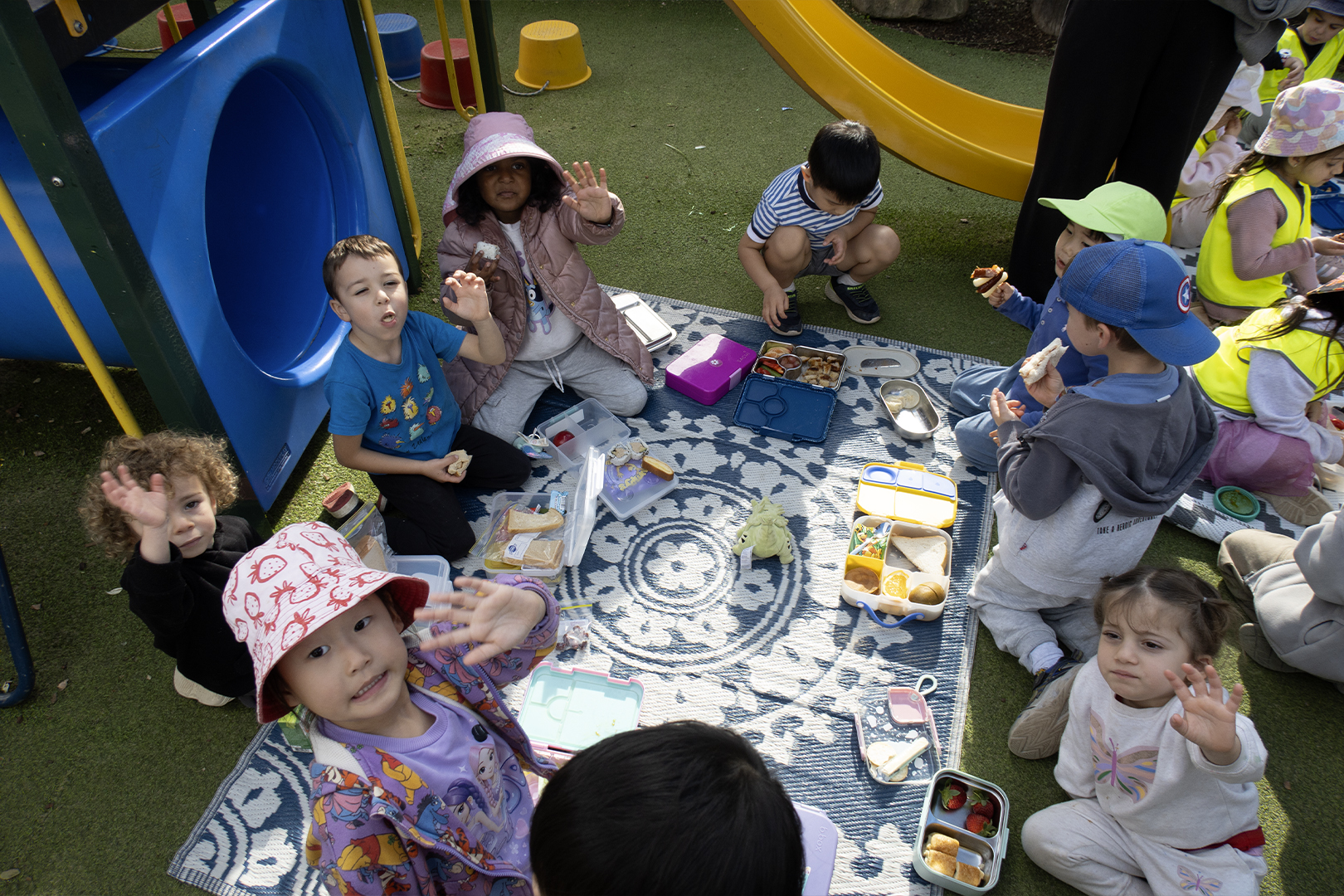 Children at Sophie's Cottage Kindergarten
